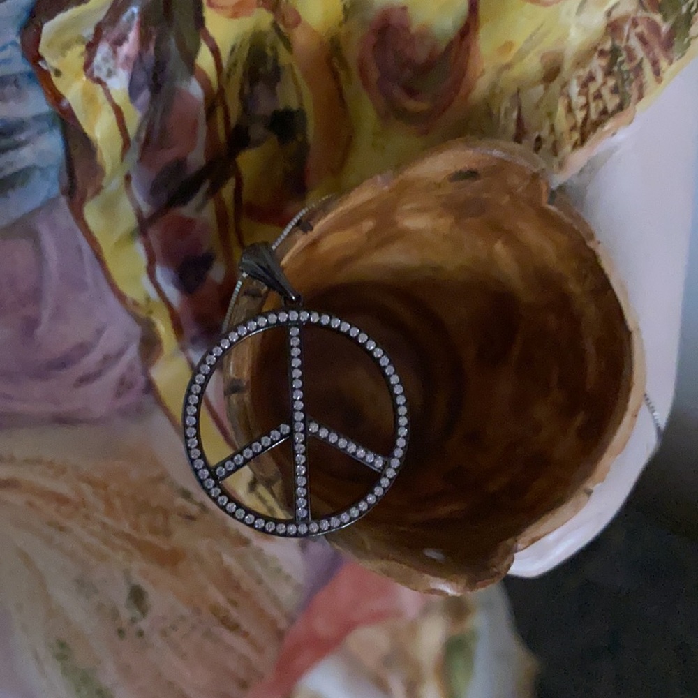Peace Sign Necklace